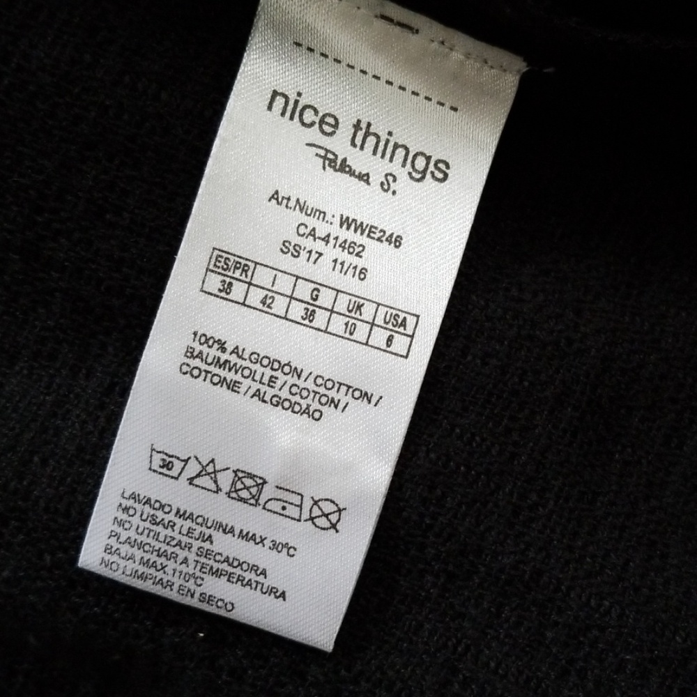 Nice Things Black Lightweight Open Front Blazer - image 5